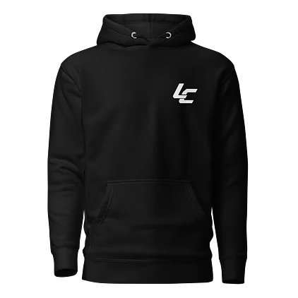 Bold Abstract Monochrome Hoodie